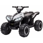 HOMCOM Dětská elektrická čtyřkolka bílá + černá – Zboží Dáma