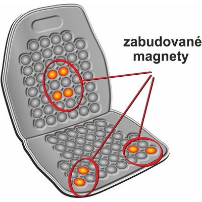 Autopotah Compass Masážní s 8 magnety – Zboží Mobilmania