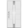 Domovní číslo Splendoor Hliníkové vchodové dveře Moderno M560/B, bílé, 110 L