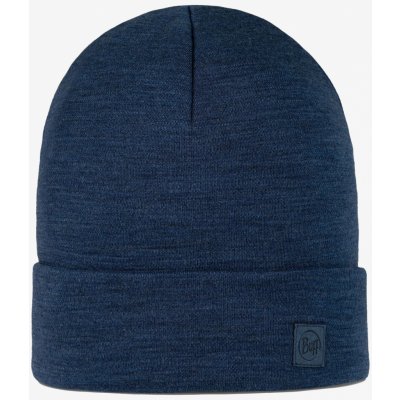Buff čepice merino Heavyweight beanie solid night blue – Hledejceny.cz