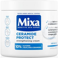 Mixa Ceramide Protect Strengthening Cream tělový krém posilující ochrannou bariéru pokožky 400 ml