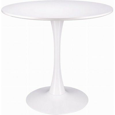 Pro-Tech shop 41210 CM-328761 Moderní stůl 80x80 cm kulatý bílý – Hledejceny.cz