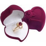 OLIVIE Dárková krabička Srdce s růží 9080 – Zboží Mobilmania