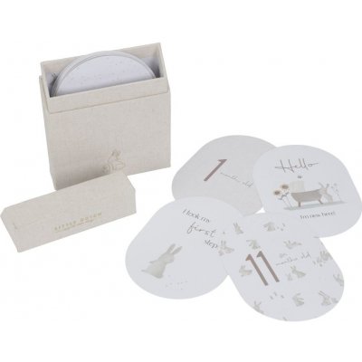 LITTLE DUTCH karty s věkem Baby Bunny – Zboží Dáma
