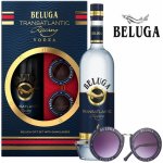 Beluga Transatlantic Racing 40% 0,7 l (dárkové balení sluneční brýle) – Zboží Mobilmania