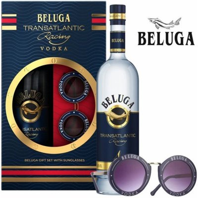 Beluga Transatlantic Racing 40% 0,7 l (dárkové balení sluneční brýle) – Zboží Mobilmania