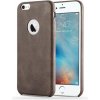 Pouzdro a kryt na mobilní telefon Apple Cadorabo Ochranné pouzdro pro Apple iPhone 6 / 6S Case in Hnědá Hard Case Kryt na mobilní telefon z umělé kůže