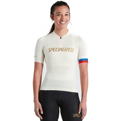 Specialized Women's SL Air Short Sleeve Jersey Sagan Collection Disruption - white