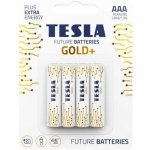 TESLA GOLD+ AAA 4ks 12030420 – Zbozi.Blesk.cz