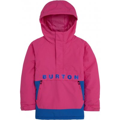 Burton Girls Frostner Anorak Jacket Fuchsia Fusion/Amparo Blue – Hledejceny.cz