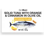GymBeam Tuna in Olive Oil with Orange & Cinnamon 120 g – Sleviste.cz