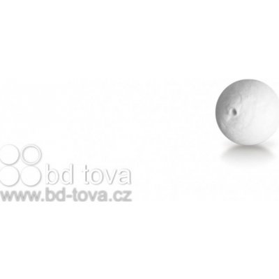 BD-Tova Kulička vatová ø 12 mm díra skrz bílá 50 ks – Hledejceny.cz