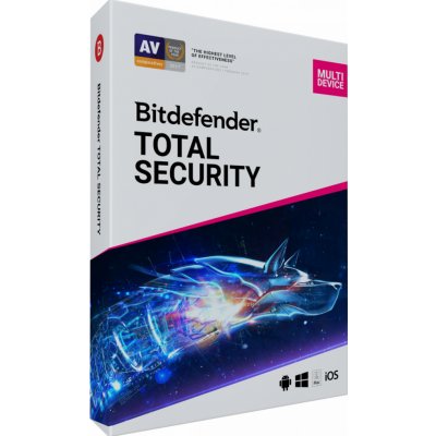 Bitdefender Total Security 2020 5 lic. 1 rok (TS01ZZCSN1205LEN) – Zboží Živě