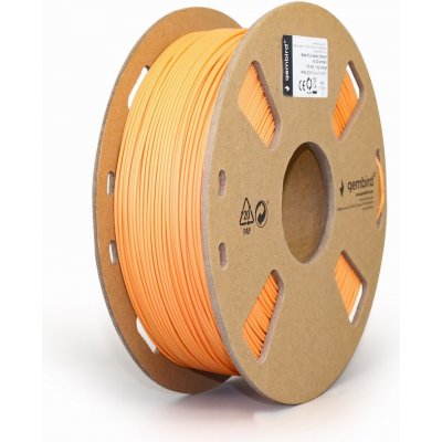 C-Tech Gembird PLA MATTE, 1,75 mm, 1 kg, oranžová – Zboží Živě