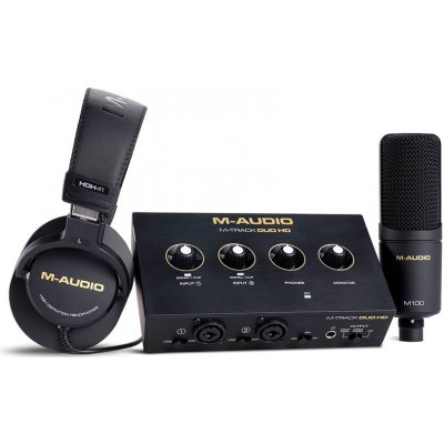 M-Audio M-Track DUO HD producer pack – Zboží Živě