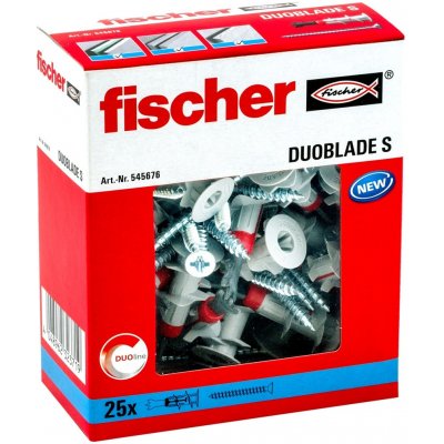 Fischer hmoždinka do sádrokartonu DuoBlade S (25ks) – Zbozi.Blesk.cz