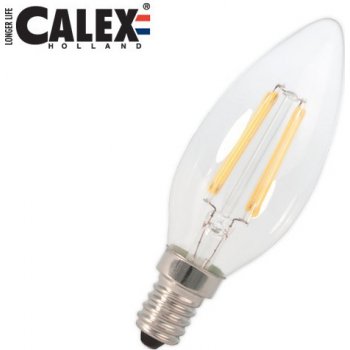 CALEX LED vlákn. E14 svíčka 3W 300lm teplá bílá 2700 K