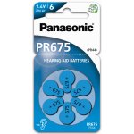 Panasonic baterie do naslouchadel 6ks PR675(44H)/6LB – Zboží Mobilmania