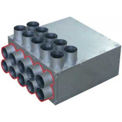 Elektrodesign Rozdělovač EDF-U-BOX 160/10x75 – Hledejceny.cz