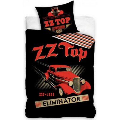 Carbotex bavlna povlečení ZZ Top Eliminator 140x200 70x90 – Hledejceny.cz