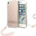 Guess GUOHCI8H4STP iPhone SE 2022 / SE 2020 / 7/ 8 pink hardcase 4G Print Strap (GUOHCI8H4STP) – Zboží Živě