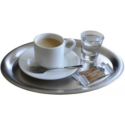 Tomgast Tácek na kávu nerezový 265x200mm g-18002 – Sleviste.cz