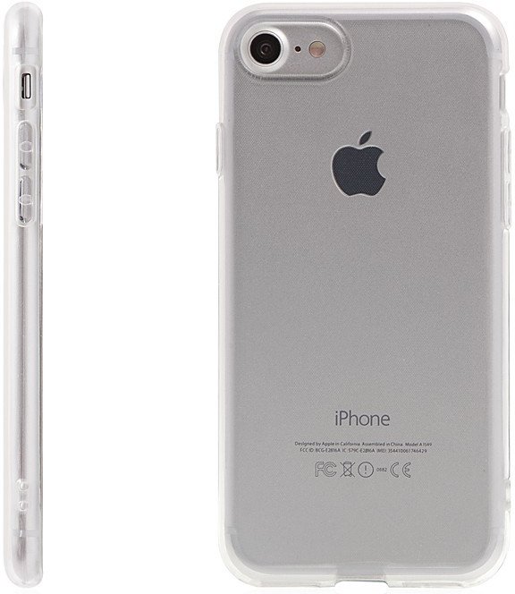 Pouzdro AppleMix Apple iPhone 7 / 8 / SE 2020 / SE 2022 gumové - čiré