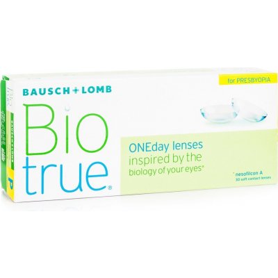 Bausch & Lomb Biotrue Oneday for Presbyopia 30 čoček – Hledejceny.cz
