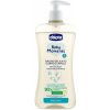Dětské šampony CHICCO Šampon jemný na vlasy a tělo s dávkovačem Baby Moments 92 % přírodních složek 500 ml