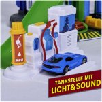 MAJORETTE Garáž Super City 6 autíček a vlak – Zboží Dáma
