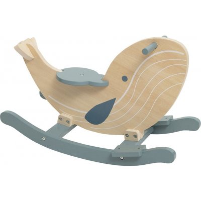 Atmosphera for Kids Dřevěná houpací velryba – Zboží Dáma