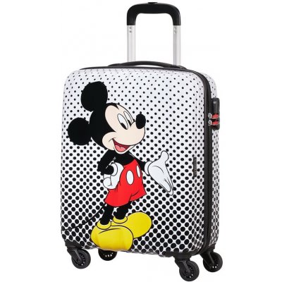 American Tourister Disney Legends Spinner 19C Mickey Mouse Polka Dots 36 l