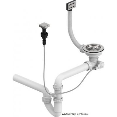 Alveus sifon 1x 3 1/2" s vertikálním přepadem - POP-UP – Sleviste.cz