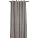Sehlbach Závěs se skrytými poutky, struktura s bavlnou, stříbrně šedý 245x135 cm – Hledejceny.cz