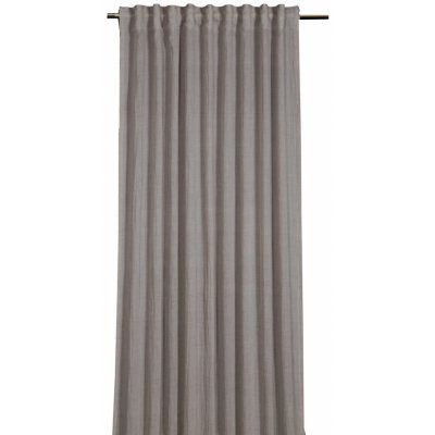 Sehlbach Závěs se skrytými poutky, struktura s bavlnou, stříbrně šedý 245x135 cm – Hledejceny.cz