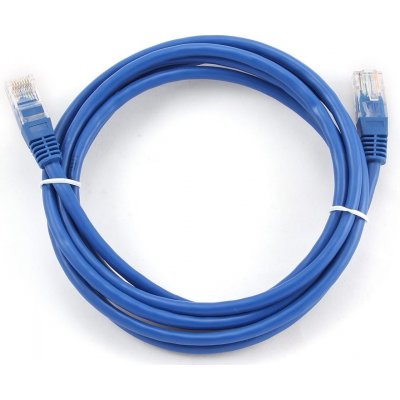 Gembird PP12-1M/B UTP Cat5e Patch, 1m, modrý – Zboží Mobilmania