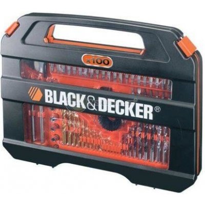 BLACK DECKER A7154 Sada vrtáků a nástavců 100dílná