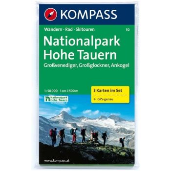 50 Nationalpark Hohe Tauern 3 mapy 1:50 000