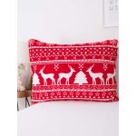 MKLuzkoviny.cz Mikroplyšový povlak Jeleni červený 70 x 90 cm – Sleviste.cz