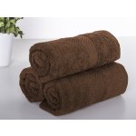 XPOSE Froté ručník VERONA 3ks - tmavě hnědý 30 x 50 cm – Sleviste.cz