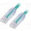 síťový kabel Panduit UTPSP0.5MGRY Patch, TX6™ PLUS,U/UTP, 6, lanko, Cu, LSZH, 0,5m, zelený