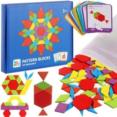 Kruzzel vzdělávací puzzle geometrické obrazce – Sleviste.cz