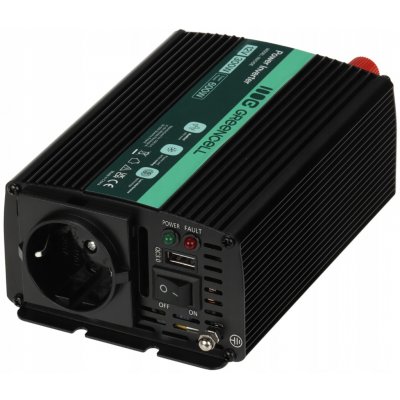 Green Cell INV01DE 12V/230V 300W/600W Modifikovaná sinusovka – Hledejceny.cz