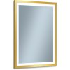 Zrcadlo Venti Luxled Gold 60x80 cm 5907459662726