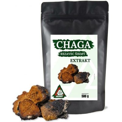 VALKNUT CHAGA Rezavec Šikmý extrakt v prášku 500 g – Hledejceny.cz