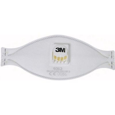 3M respirátor FFP1 S s ventilkem protiprachová 09312 – Zboží Dáma