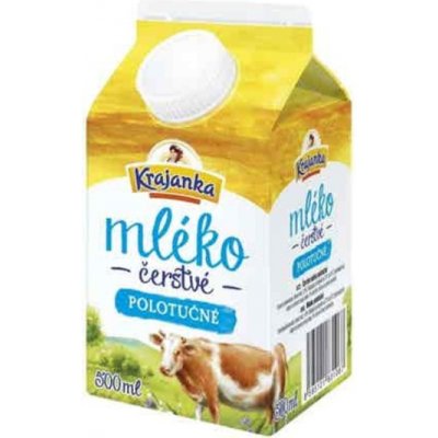 Krajanka čerstvé mléko 1,5% 500 ml – Zboží Dáma