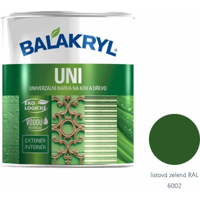 Balakryl Uni satin 0,7 kg listová zelená – Hledejceny.cz