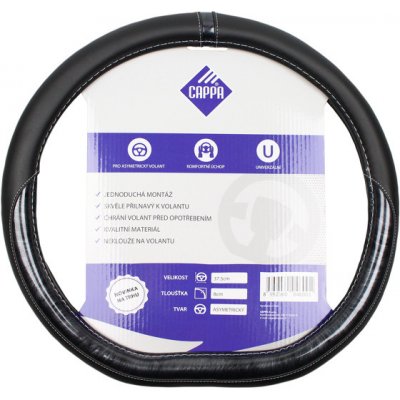 Cappa Potah volantu Cappa SQUARE SHAPE 37,5cm černý | Zboží Auto