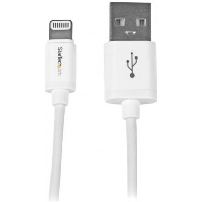 StarTech USBLT1MW Apple 8-pin Lightning Connector to USB for iPhone / iPod / iPad 1m bílý – Hledejceny.cz